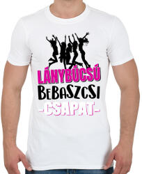 printfashion Lánybúcsú bebaszcsi csapat - Férfi póló - Fehér (17469270)