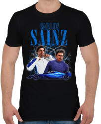 printfashion Carlos Sainz Williams 2025 - Férfi póló - Fekete (17315424)