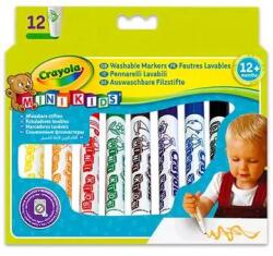 Crayola Mini Kids: 12 db tompa hegyű filctoll