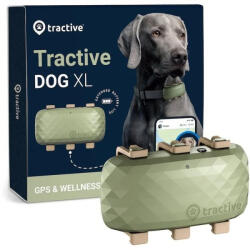 Tractive - Kutya GPS Vevő (XL) - Zöld
