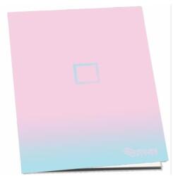PULSE Pastel Colours Tűzött Füzet - A4, Kockás, 52 Lap (222169)
