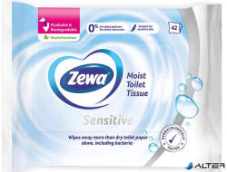 Zewa Toalettpapír, nedves, 42db, ZEWA, sensitive (67880/6788-00)