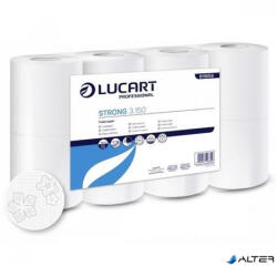 Lucart Toalettpapír, 3 rétegű, kistekercses, 8 tekercses, LUCART 'Strong 3.150', fehér (811B59J)