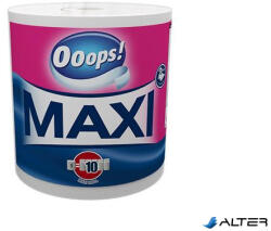 Ooops! Háztartási papírtörlő, 2 rétegű, 500 lap, tekercses, OOOPS "Maxi (KKC20011277) - alter