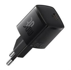 Baseus CUBE PRO Hálózati Töltő Type-C Aljzat 30 W, PD Gyorstöltő, Fekete