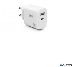 Urban Factory Hálózati töltő, 1xUSB-A (12W), 1xUSB-C (45W), URBAN FACTORY (GPS62UF)