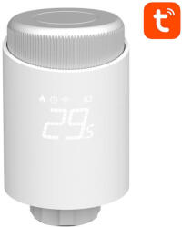 Avatto TRV10 Zigbee Tuya intelligens termosztátfej (TRV10) - blacktip