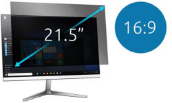 KENSINGTON Monitorszűrő (Privacy Screen Filter for 21.5" Monitors 16: 9 - 2-Way Removable) (626482)