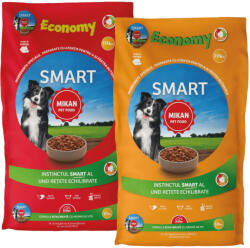 Mikan Smart Economy Száraz Kutyatáp (Baromfi és Marha) - 2x10 kg
