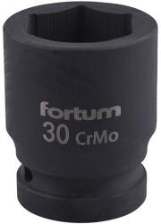 Fortum gépi dugófej 3/4", 30mm, L 54 mm, feketített (4703030)
