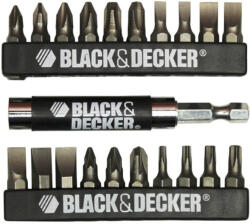 Black Tools +Decker csavarozó készlet A7074-XJ 21 részes (A7074-XJ)