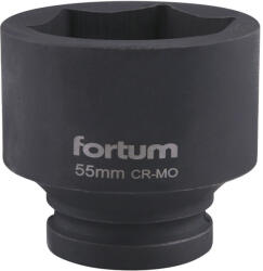 Fortum gépi dugófej 3/4", 55mm, L 70 mm, feketített (4703055)