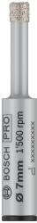 Bosch PRO gyémánt fúrószár, 7x33x13 mm, kemény csempéhez (2608599054) - hardtools