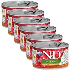 N&D Quinoa herring & coconut 6x140 g