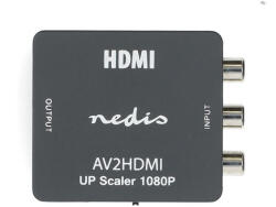 Nedis VCON3456AT (converter) videó konverter, 3 xRCA bemenet - HDMI kimenet 1080p, 1, 65 Gbps