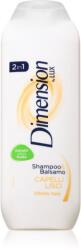Dimension by Lux 2in1 sampon és kondicionáló 2 in1 a haj kiegyenesítésére 250 ml