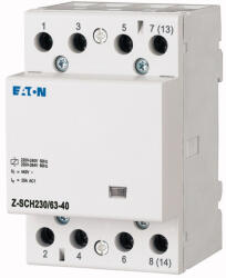 Eaton installációs kontaktor, 4z, 63A (AC1), 230V AC, z-sch230/63-40-248856 (248856)