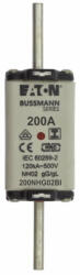 Eaton NH-betét 200A, DIN 02 méret, 500V AC, gG, szig. fül Bussmann 200NHG02BI Eaton (200NHG02BI) - lumenet