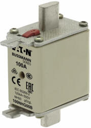 Eaton 100NHG00B NH-betét 100A, DIN 00 méret, 500V AC, gG/gL Bussmann Eaton (100NHG00B) - lumenet