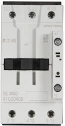 Eaton DILM40(230VAC 50Hz, 240VAC 60Hz) Teljesítmény kontaktor, 18, 5kW/400V, AC 277766 Eaton (277766)