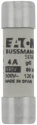 Eaton C14G4 CYLINDRICAL FUSE 14 x 51 4A GG 690V AC Hengeres betét 14x51mm, 690V AC, gG (C14G4) - lumenet