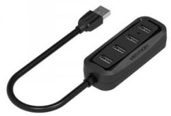Vention 4az1-ben USB 2.0 Hub 1m hosszú kábellel (VAS-J43-B100)