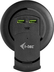 i-tec Built-in Desktop Fast Charger, USB-C PD 3.0 + 3x USB 3.0 QC3.0, 96 W (CHARGER96WD)