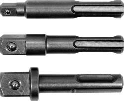 TOYA SDS+ adapterkészlet 1/4", 3/8", 1/2