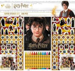 Jiri Models Harry Potter matrica és zsírkréta szett, 500 db
