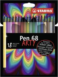 STABILO Pen 68 18 db karton tok "ARTY