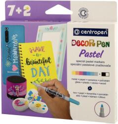 Centropen Decor toll 2738 pasztell 8+1 db