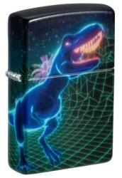 Zippo 46701, Cyber dinoszaurusz design, 540 színfolyamat-2 oldalas, sötétben világít (46701)