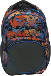 Herlitz Ghiozdan scoala Zipper cube Herlitz 400198042, Motiv street art (400198042)