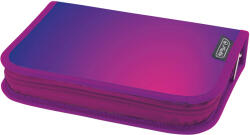 Herlitz Penar neechipat cu 2 clape Herlitz 400198273, Motiv abstract pink (400198273) Penar