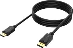 Akasa AK-CBDP27-20BK - 16K DP to DP kábel, 2 m (AK-CBDP27-20BK)