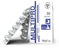 Vetapro multipro 50caps cut suport gastro intestinal caini si pisici