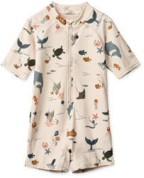 LIEWOOD Max UV szuros fürdoruha - Tengeri állatok - 104 (4 év)