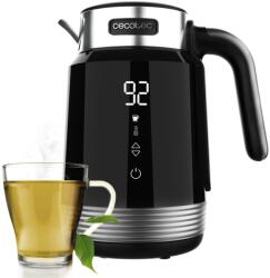 Cecotec Ceainic electric Cecotec ThermoSense 600 Touch Negru, 1, 7 L, 2.200 W, fara BPA, otel inoxidabil si plastic de cea mai inalta calitate, lumina LED si lumina de operare, baza de 360 de grade (01748) Fierbator
