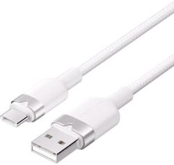 Vention USB 2.0 A Male to C Male 3A Cable 2M White Aluminum Alloy Type (CTNWH)