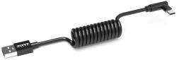 PORT CONNECT Spring cable USB-A to USB-C, 10 PACK (900063/10)