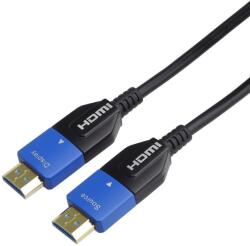 PremiumCord Ultra High Speed HDMI 2.1 AOC optikai kábel 8K@60Hz, aranyozott csatlakozókkal 10 m (kphdm21m10)