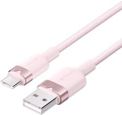 Vention USB 2.0 A Male to C Male 3A Cable 1M Pink Aluminum Alloy Type (CTNPF)