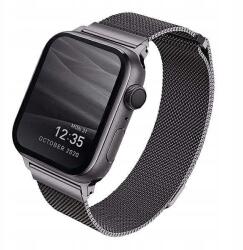 UNIQ szíj Dante Apple Watch Series 4/5/6/SE 44mm Stainless Steel grafit (316)