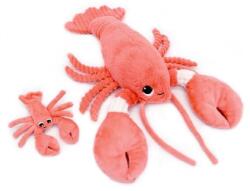 Les Ptipotos Homar de pluș Iloveyou coral - mama cu puiul (SL75601)