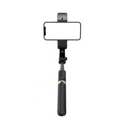 Gardenet All In One PRO Stabilizátoros Szelfibot - Tripod Funkcióval, Derítőfénnyel, Fekete