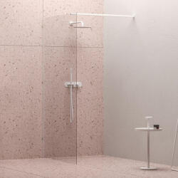 RAVAK Walk-In Wall 100 zuhanyfal (matt fehér-Transparent) GW9WA0E0SZ1 (GW9WA0E0SZ1)