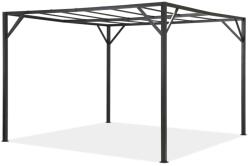 Garden Point Santorini 3 x 4 m antracit fém terasz pergola keret Garden Point (GAP986)