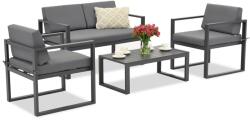 Garden Point Merlo Garden Point antracit alumínium kerti bútor szett (GAP1220)