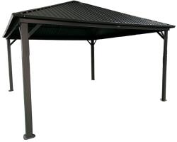 Garden Point Fém pavilon Szardínia 3x4 Garden Point antracit (GAP1046)