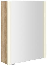 SAPHO ALIX tükrösszekrény LED világítással, 56x70x17, 5cm, Alabama tölgy (AX156-0022) (AX156-0022)